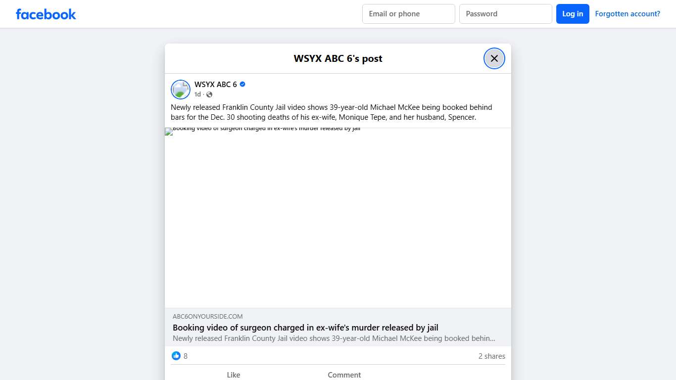 WSYX ABC 6 - Newly released Franklin County Jail video... Facebook